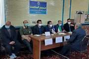 برگزاری میز خدمت حضوری در محل نماز جمعه شهرستان هریس