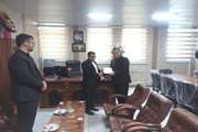 دیدار فرماندار شهرستان بستان آباد با رئیس و کارکنان اداره دامپ‍زشکی بمناسبت هفته دامپزشکی 
