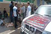 نظارت بهداشتی اداره کل دامپزشکی استان بر ذبح 640 راس دام سبک و سنگین قربانی در استان