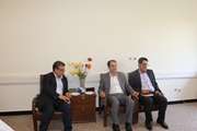 دیدار مدیرکل دامپزشکی استان با رئیس و اعضای خانه مطبوعات به مناسبت روز خبرنگار