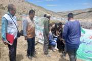 اجرای اردوی جهادی نهادی دامپزشکی در روستای آمقان شهرستان اسکو به مناسبت سالگرد شهدای خدمت