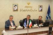 بررسی روند تدوین مستندات شاخص‌های ارزیابی عملکرد جشنواره شهید رجائی در اداره کل دامپزشکی آذربایجان شرقی با حضور مدیر بازرسی سازمان دامپزشکی کشور