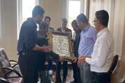 تقدیر از همکار بازنشسته اداره دامپزشکی شهرستان ملکان
