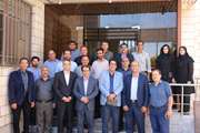 حضور مهدی حامی مدیر کل دامپزشکی استان و هیات همراه در اداره دامپزشکی شهرستان ویژه مراغه و دیدار و گفتگو با همکاران این اداره