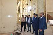 بازدید مدیر کل دامپزشکی استان و هیات همراه از فاز توسعه کارخانه تولید خوراک دام و طیور  زنجیره تولید گوشت مرغ تک دانه مطهر آذربایجان در شهرستان مراغه
