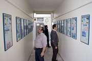 برپایی نمایشگاه عکس انقلاب دهه فجر در اداره کل دامپزشکی استان