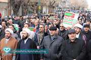 گزارش تصویری حضور مدیرکل و کارکنان اداره کل دامپزشکی استان آذربایجان شرقی در راهپیمایی با شکوه یوم الله 22 بهمن