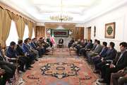 دیدار مدیر کل و مسئولین اداره کل دامپزشکی استان با استاندار آذربایجان شرقی