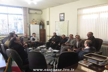 گزارش تصویری ملاقات همکاران اداره کل با مدیرکل دامپزشکی استان
