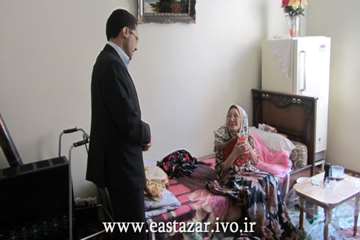 عیادت دکترزندیه از همکاران بازنشسته