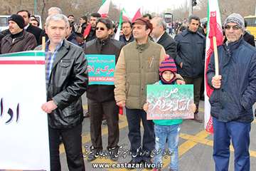 گزارش تصویری راهپیمای 22 بهمن سال 95