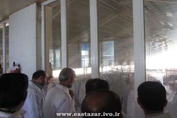 گزارش تصویری بازدید ریاست محترم سازمان دامپزشکی کشور ازمجتمع کشت وصنعت خاوران