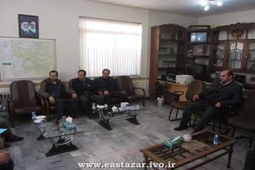 گزارش تصویری ملاقات همکاران اداره کل با مدیرکل دامپزشکی استان