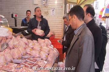 گزارش تصویری بازدید دکتر زندیه مدیرکل دامپزشکی استان آذربایجانشرقی از مراکز عرضه فرآورده های خام دام