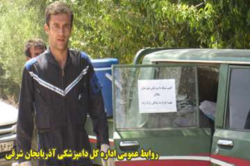 دفن بهداشتي لاشه هاي دامهاي تلف شده در زلزله آذربايجان شرقي