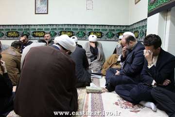 گزارش تصویری از مراسم عزاداری ابا عبدالله الحسین (ع) در اداره کل دامپزشکی استان آذربایجانشرقی