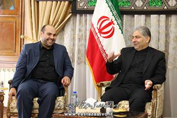 گزارش تصویری دیدار مدیر کل دامپزشکی استان با استاندار آذربایجان شرقی