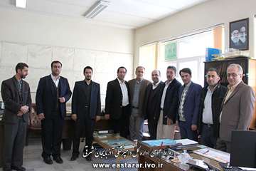 گزارش تصویری دیدار نوروزی مدیر کل دامپزشکی استان با همکاران (1)