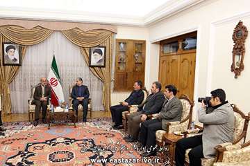 دیدار رئیس سازمان دامپزشکی کشور با استاندار آذربایجان شرقی (1)