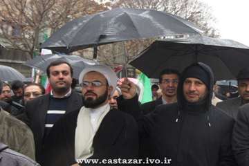 حضور پرشور همکاران دامپزشکی آذربایجان شرقی در راهپیمایی 22 بهمن