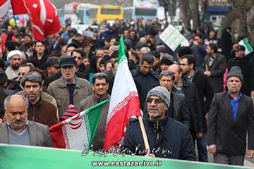 گزارش تصویری راهپیمای 22 بهمن سال 95