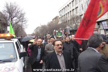 حضور پرشور همکاران دامپزشکی آذربایجان شرقی در راهپیمایی 22 بهمن