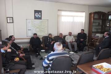 گزارش تصویری ملاقات همکاران اداره کل با مدیرکل دامپزشکی استان