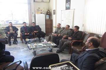 گزارش تصویری ملاقات همکاران اداره کل با مدیرکل دامپزشکی استان