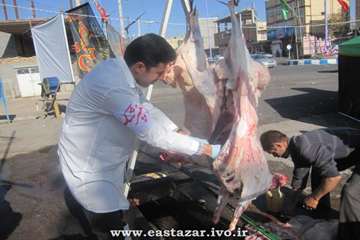 گزارش تصویری عملکرد اداره دامپزشکی هریس در ایام عاشورا و تاسوعای حسینی