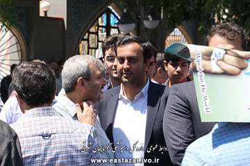 گزارش تصویری حضور همکاران اداره کل دامپزشکی استان در راهپیمایی روز قدس