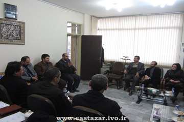 گزارش تصویری ملاقات همکاران بخش خصوصی با مدیرکل دامپزشکی استان