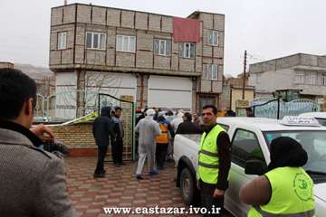 گزارش تصویری مانور پدافند غیر عامل برای مقابله با بیماری آنفلوانزای فوق حاد پرندگان
