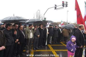 حضور پرشور همکاران دامپزشکی آذربایجان شرقی در راهپیمایی 22 بهمن