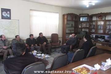 گزارش تصویری ملاقات همکاران اداره کل با مدیرکل دامپزشکی استان