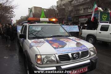 حضور پرشور همکاران دامپزشکی آذربایجان شرقی در راهپیمایی 22 بهمن