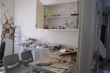 شبكه دامپزشكي شهرستان ورزقان پس از زلزله