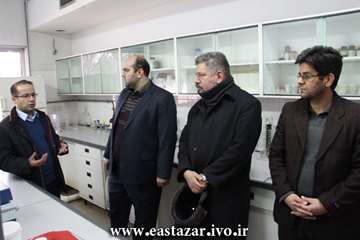 گزارش تصویری بازدید دکتر امیر حسین بهداد مدیر کل دامپزشکی آذربایجان شرقی و هیئت همراه از امکانات و آ
