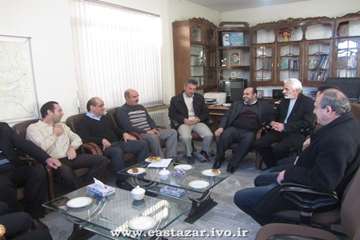 گزارش تصویری ملاقات همکاران اداره کل با مدیرکل دامپزشکی استان