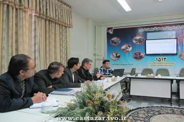گزارش تصویری جلسه توجیهی کار با سامانه های GISن ظارت و صدور پروانه 