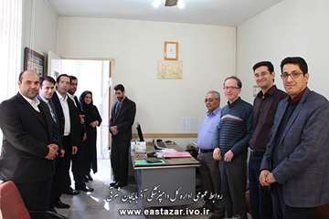 گزارش تصویری دیدار نوروزی مدیر کل دامپزشکی استان با همکاران (2)