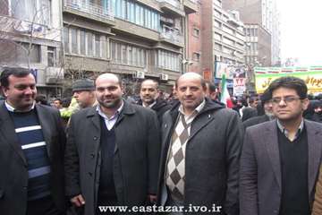 حضور پرشور همکاران دامپزشکی آذربایجان شرقی در راهپیمایی 22 بهمن