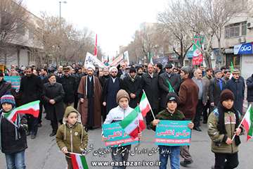 گزارش تصویری راهپیمای 22 بهمن سال 95