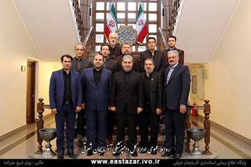 گزارش تصویری دیدار مدیر کل دامپزشکی استان با استاندار آذربایجان شرقی