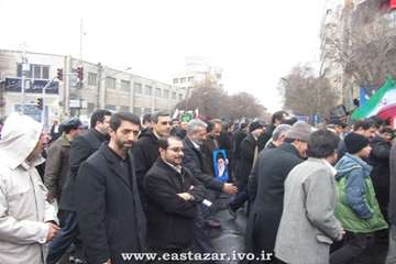 حضور پرشور همکاران دامپزشکی آذربایجان شرقی در راهپیمایی 22 بهمن