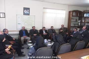 گزارش تصویری ملاقات همکاران اداره کل با مدیرکل دامپزشکی استان