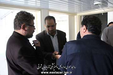 گزارش تصویری بازدید دکتر حقیقی از ساختمان آزمایشگاه های اداره کل دامپزشکی استان