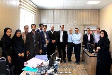 گزارش تصویری دیدار نوروزی مدیر کل دامپزشکی استان با همکاران (2)