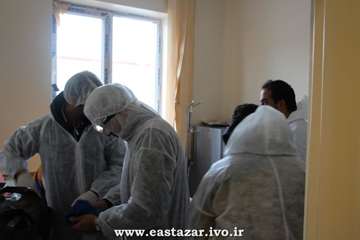 گزارش تصویری مانور پدافند غیر عامل برای مقابله با بیماری آنفلوانزای فوق حاد پرندگان