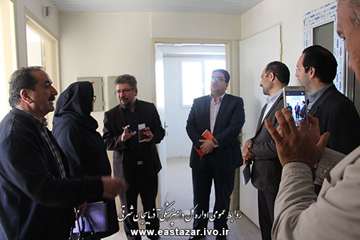گزارش تصویری بازدید دکتر حقیقی از ساختمان آزمایشگاه های اداره کل دامپزشکی استان