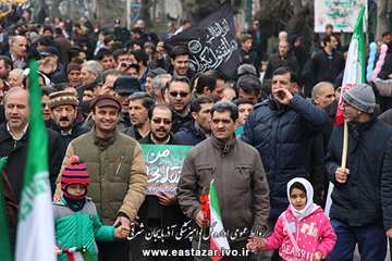 گزارش تصویری راهپیمای 22 بهمن سال 95